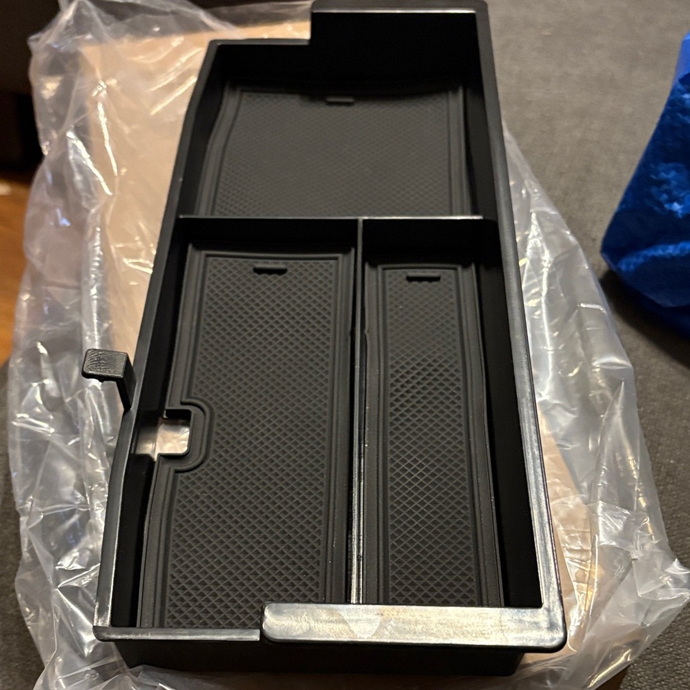 Black Center Console Organizer